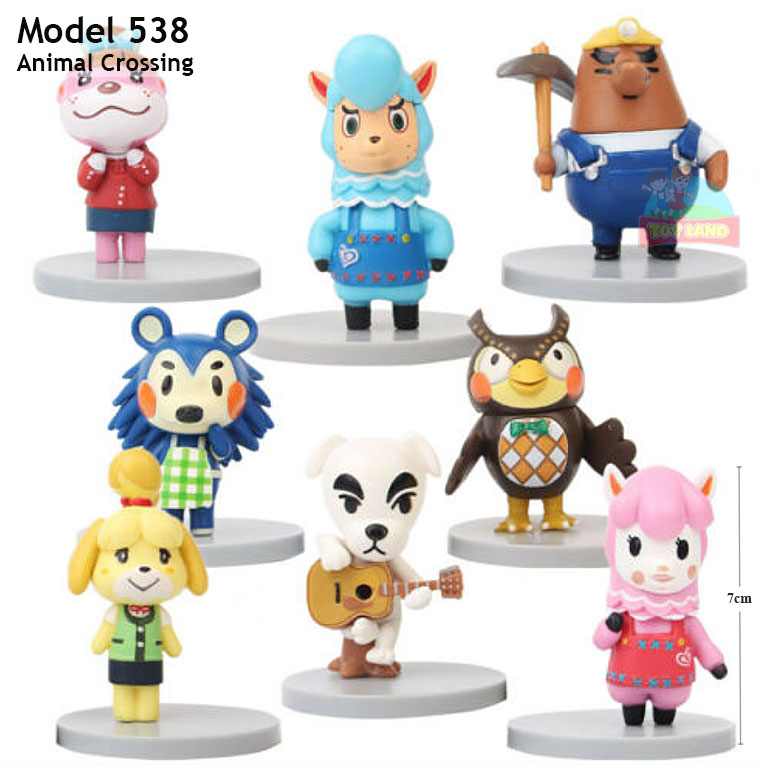 Action Figure Set - Model 538 : Animal Crossing